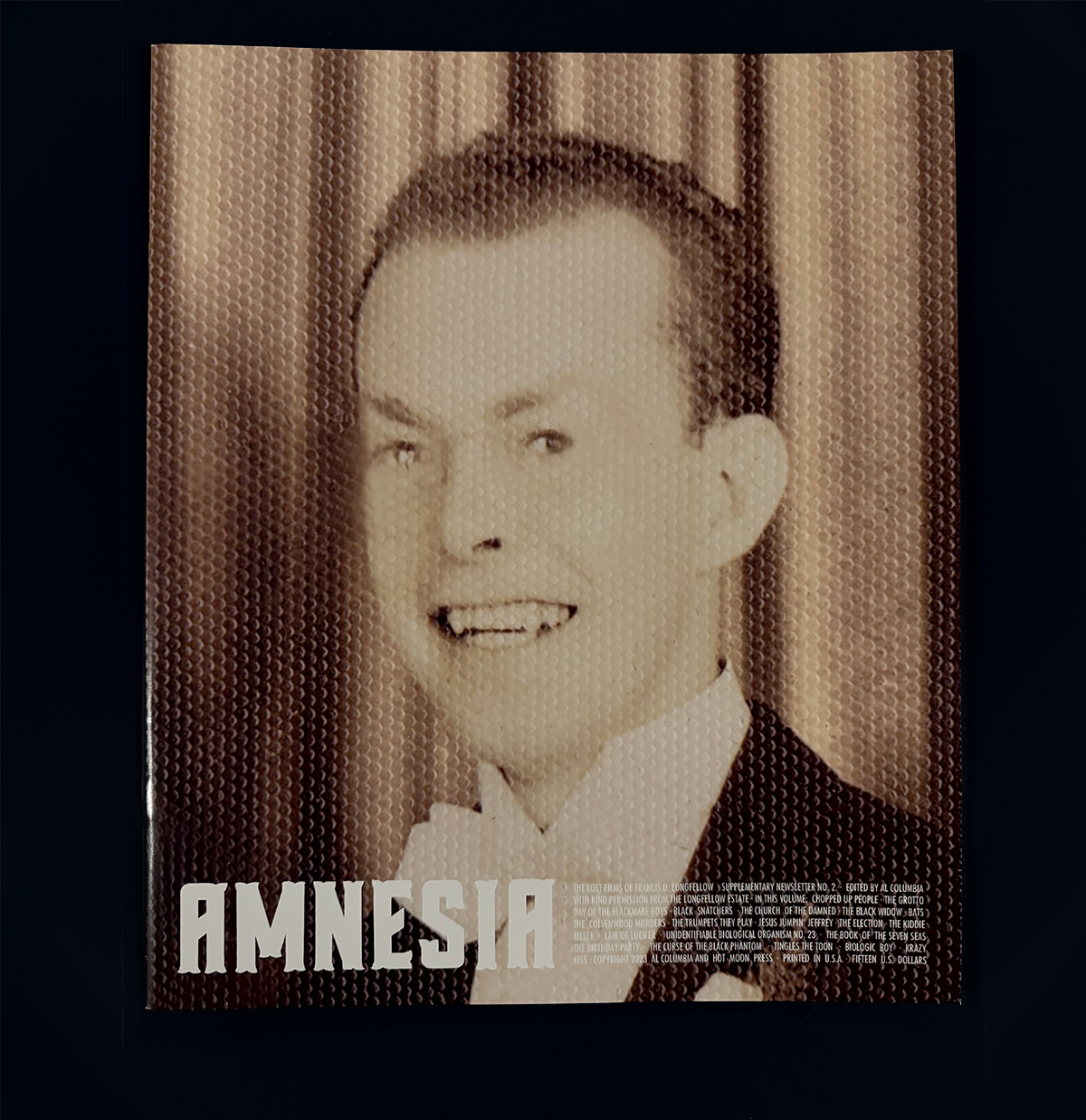 Amnesia Supplementary Newsletter No. 2 (unsigned)